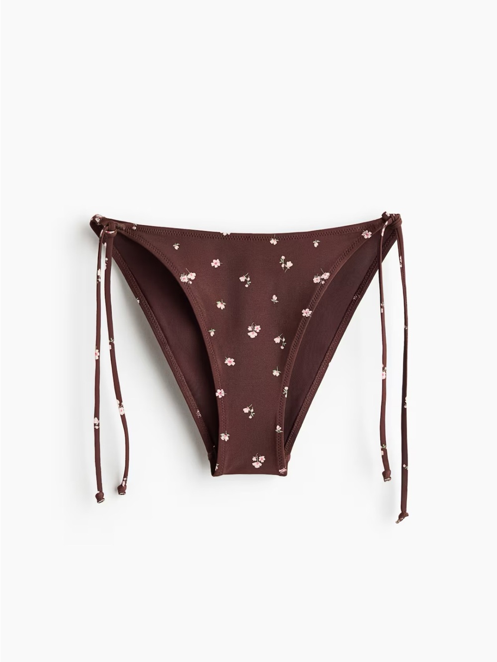 H&M Brown Floral Tie-Side Bikini Bottom - NWT! Top for sale too!